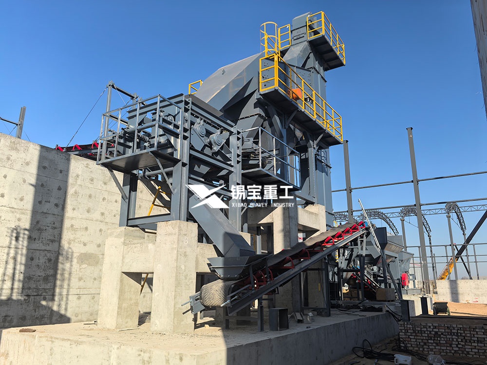 陕西省西安市沥青铣刨料破碎筛分设备现场4