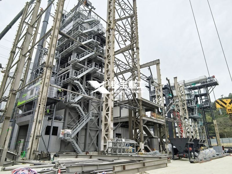 广州市政现场（搭配安迈与南方路机两套一体机）